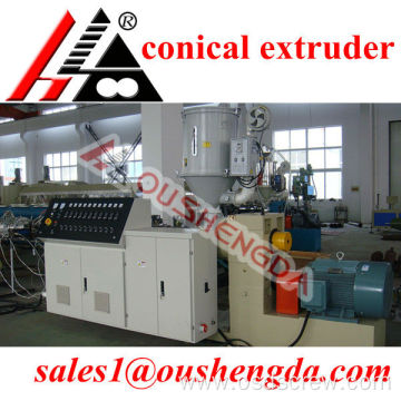 conical twin screw extruder for pvc pipe,UPVC pipe